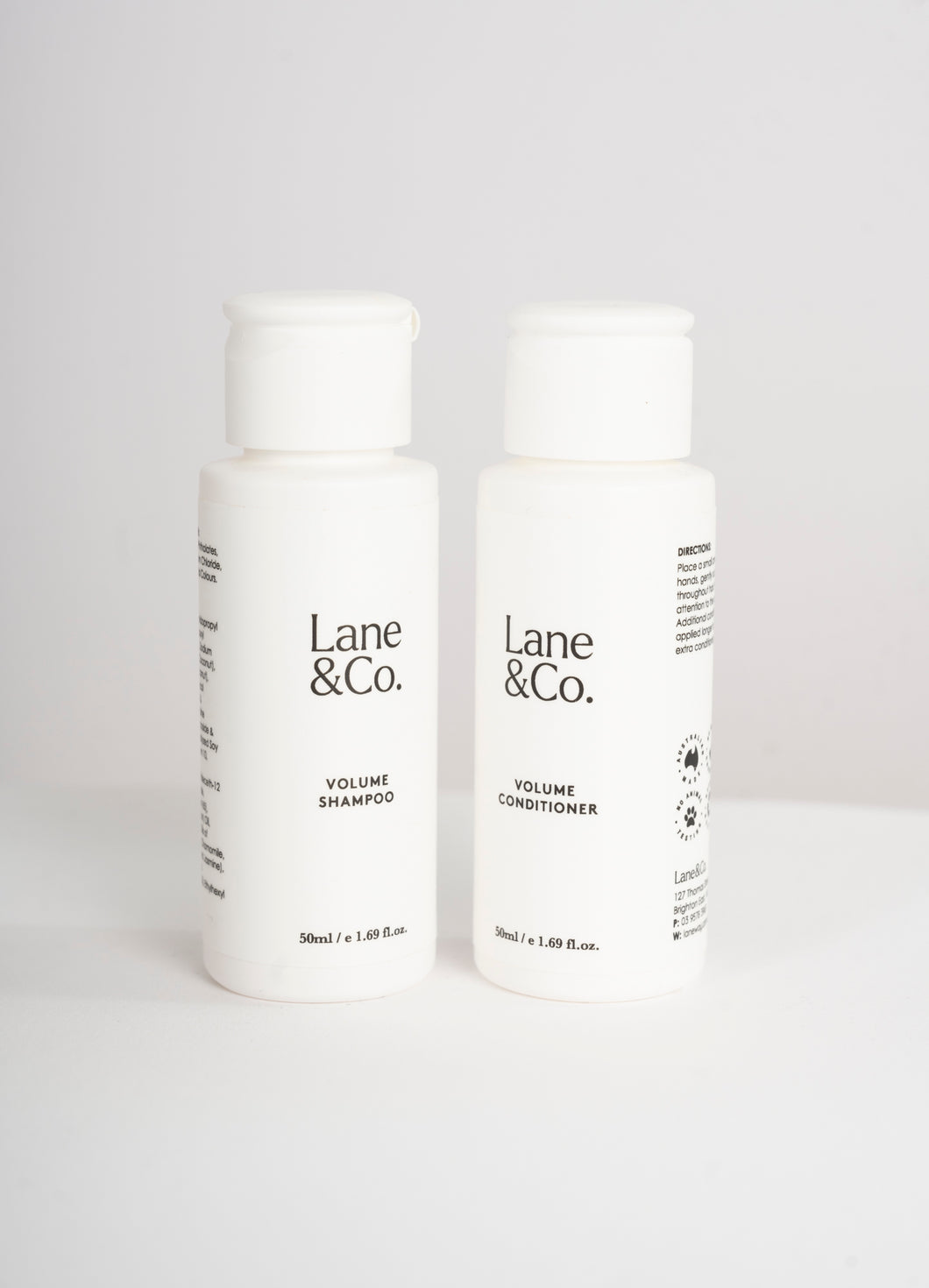 Lane&Co. Volume Shampoo and Conditioner Travel Bundle